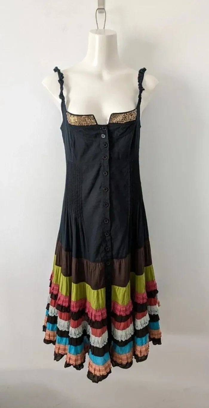 Robe d'été mi-longue - Didier Parakian - taille 2 (38)