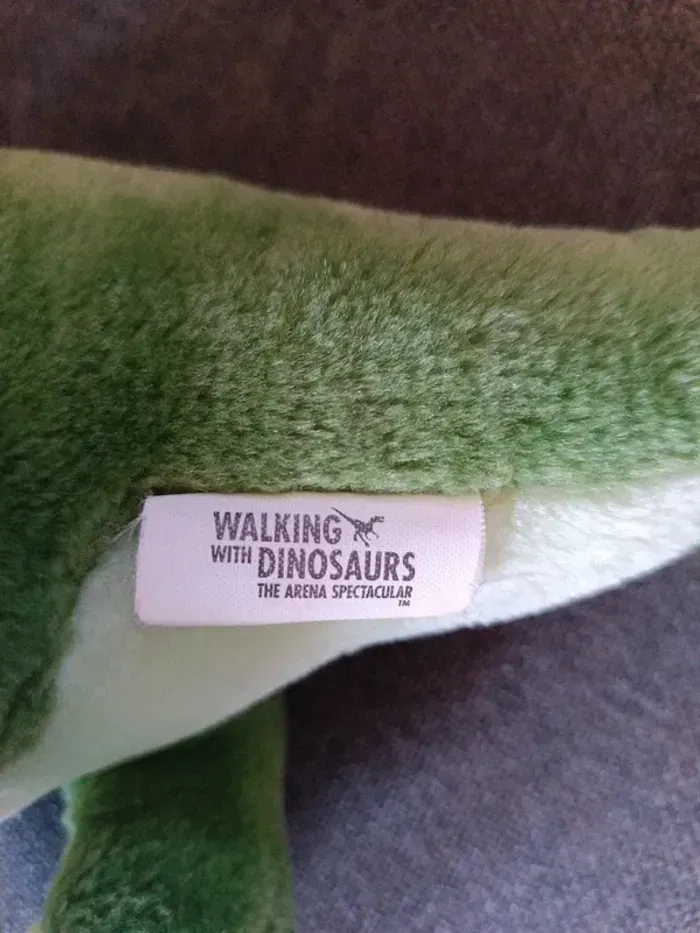 Peluche dinosaure vert Walking - photo numéro 6