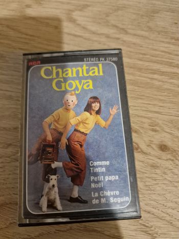 Cassette audio Chantal goya