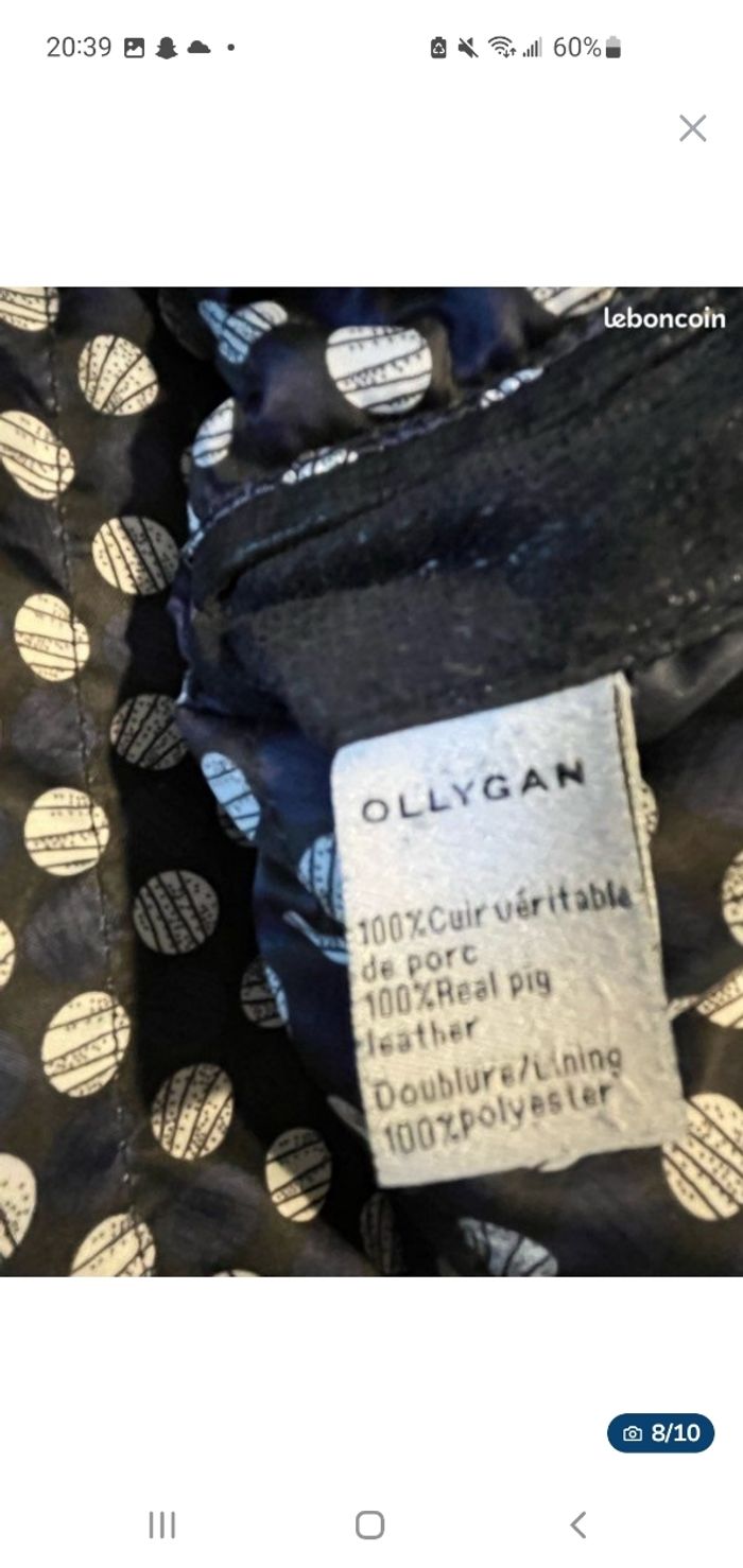 Blouson chaude ou moto en cuir - photo numéro 7