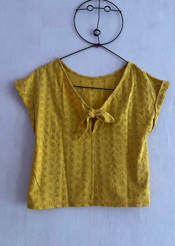Haut en broderie
