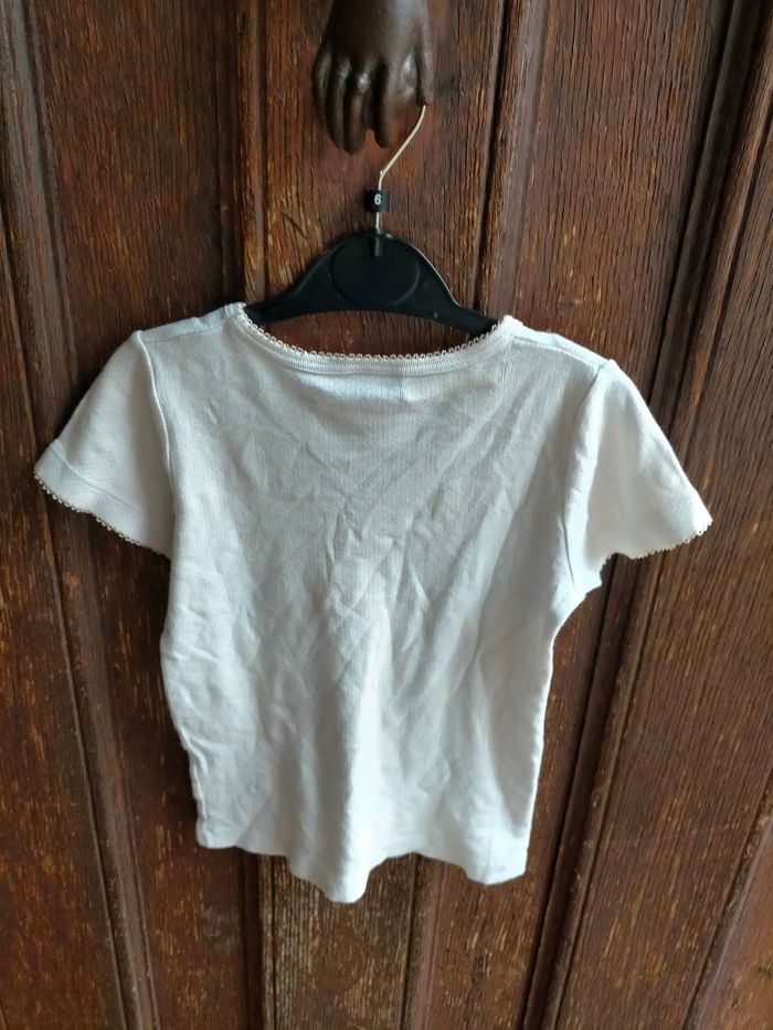 Lot de 2 tee shirts Petit bateau 5 ans - photo numéro 6