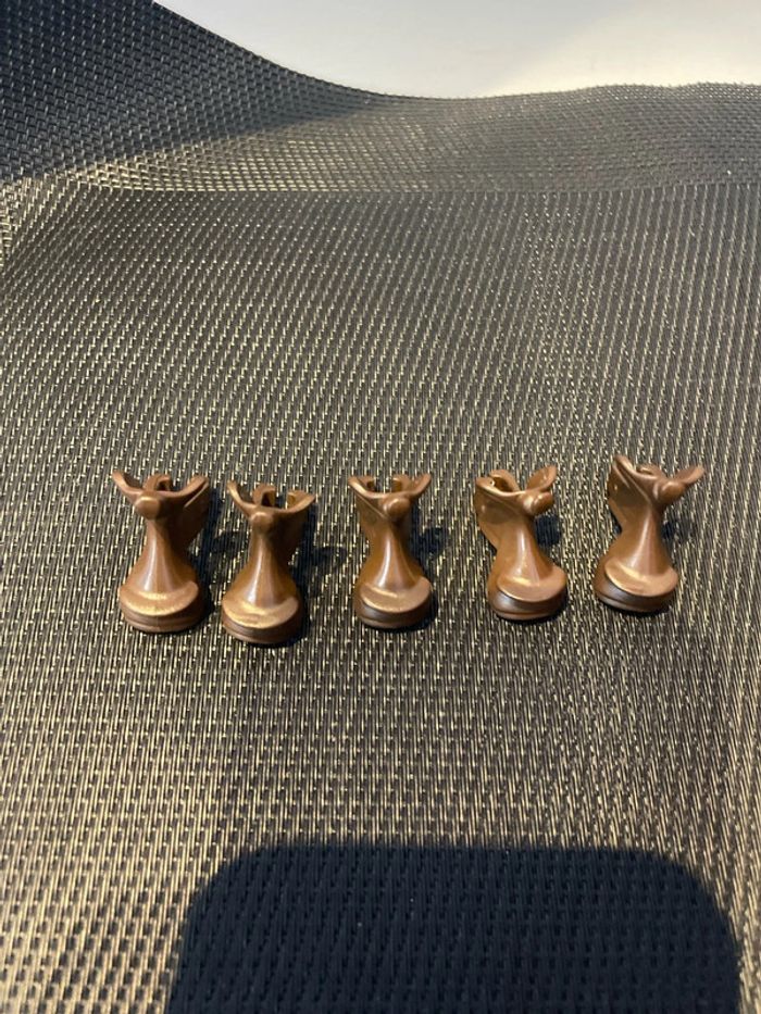 Playmobil lot 5 selles de cheval marron indiens cowboys western écurie haras pièces détachées - photo numéro 4