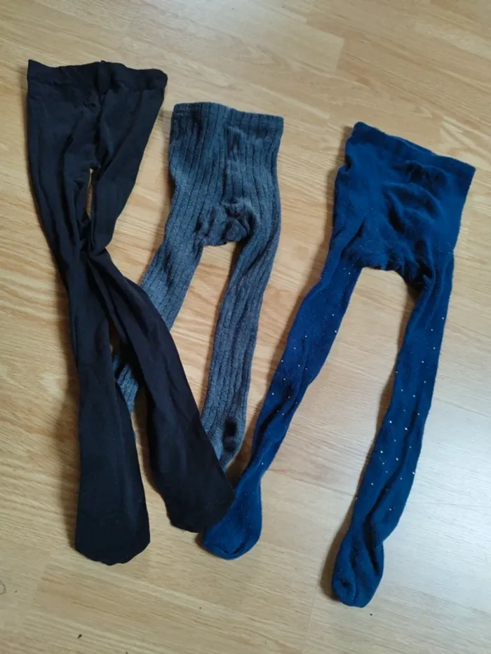 Lot de collants fille du 20 au 23