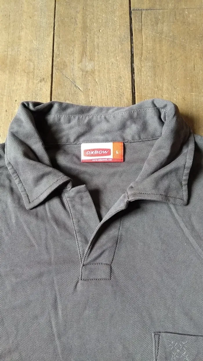 Polo Oxbow marron taille L