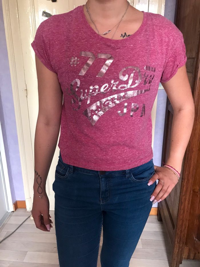 Tee shirt superdry femme - photo numéro 6