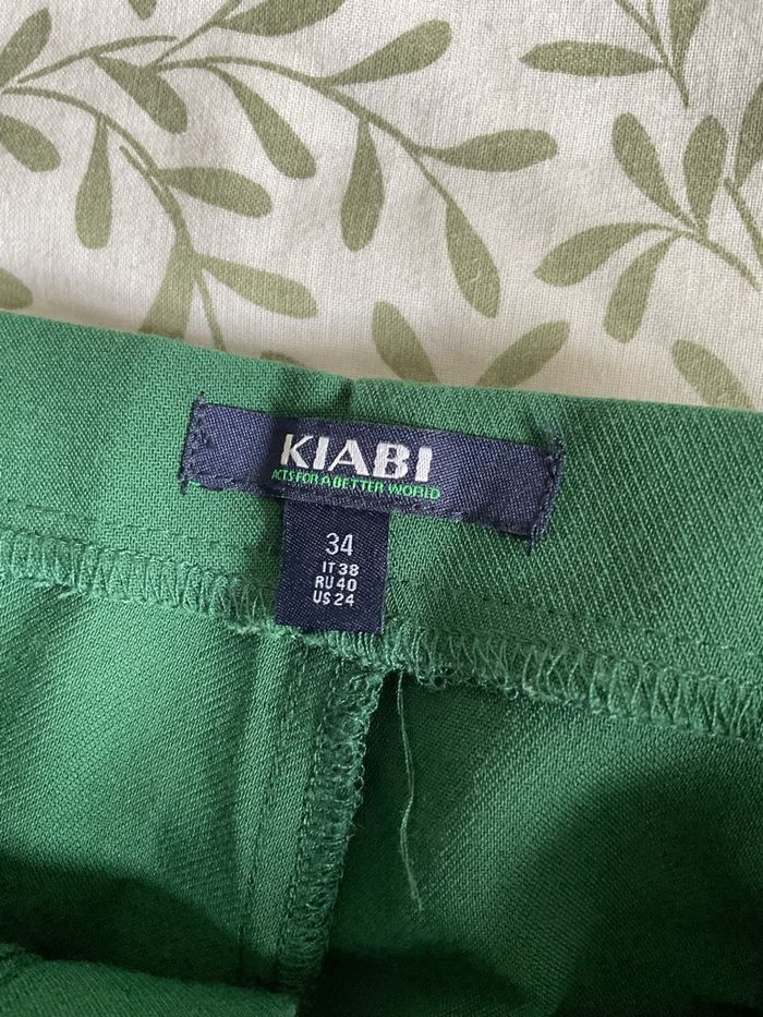 Pantalon léger vert taille 34 Kiabi - photo numéro 2