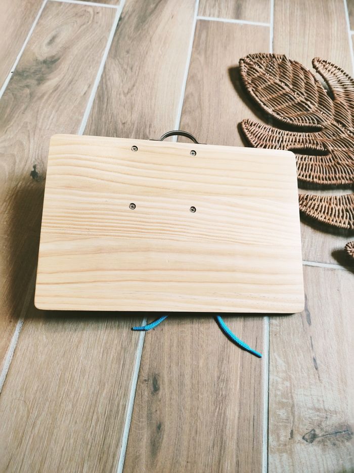 👋Planche/panneau d'éveil sensoriel  multi activités busy board en bois - photo numéro 6