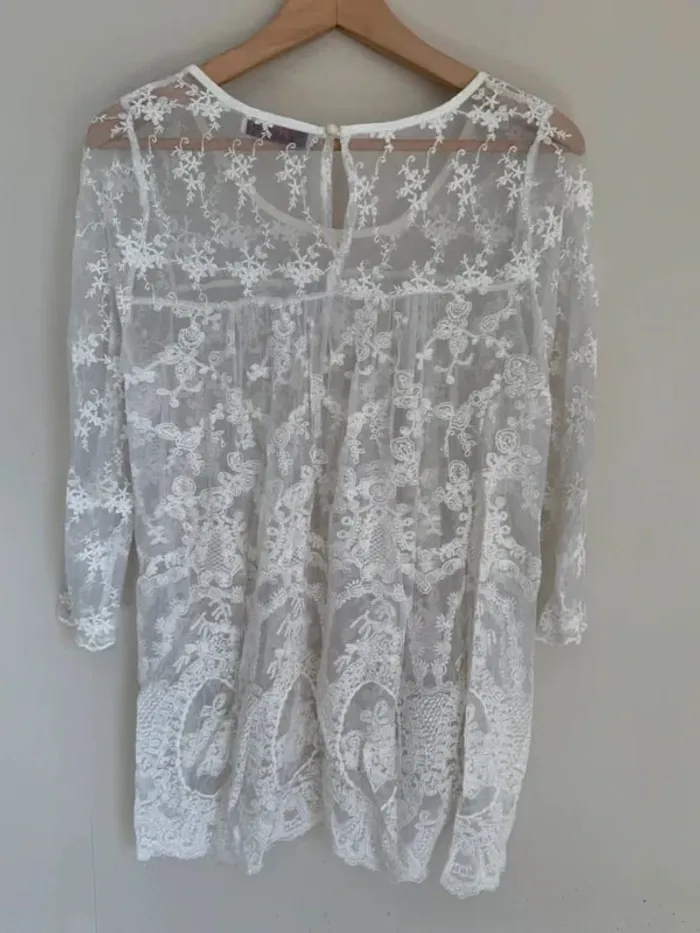 Blouse dentelle Choklate - photo numéro 4