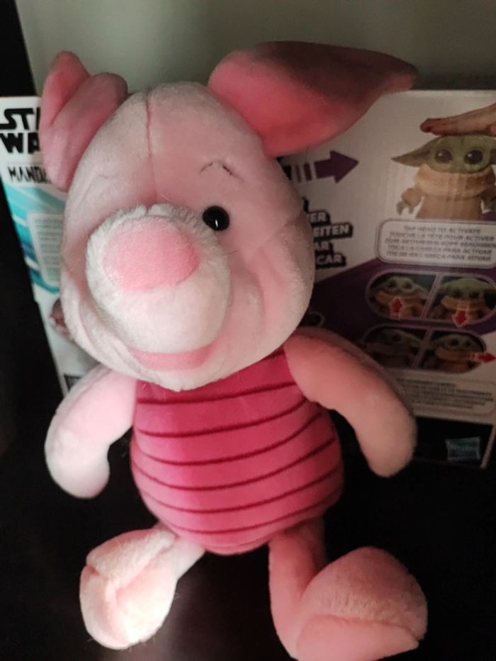 Peluche porciney 30 cm - photo numéro 3