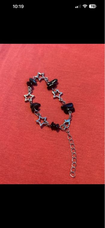Bracelet étoile et pierre