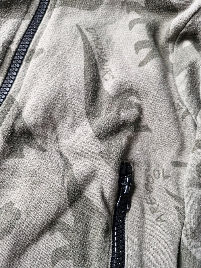 Très belle veste à capuche dinosaures - photo numéro 2