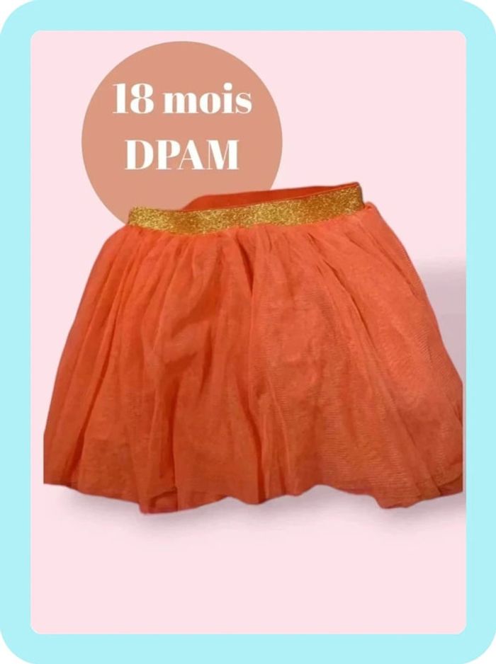 Jupe taille 18 mois en très bon état marque DPAM - photo numéro 3
