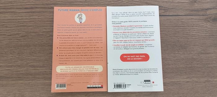 Lot 2 livres : futur maman, super papa - photo numéro 2