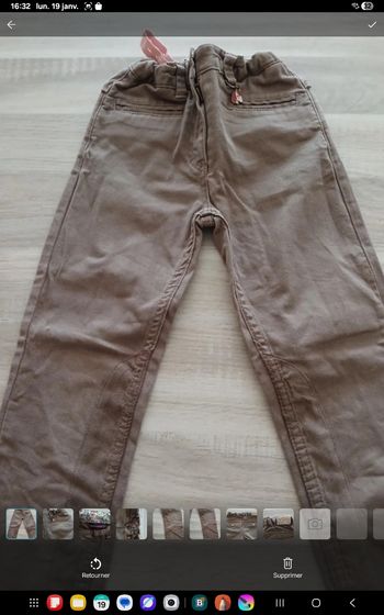 Pantalon 6 ans stretch pf4140