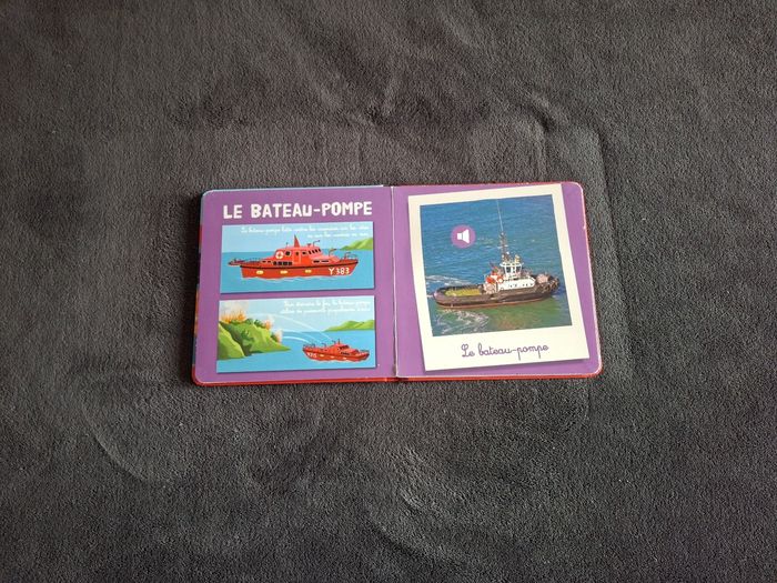 Livre imagier pompiers sonore - photo numéro 3