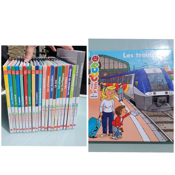 Mes P'tits Docs, 4-7 ans 🚆 Les Trains 🚅 - photo numéro 1
