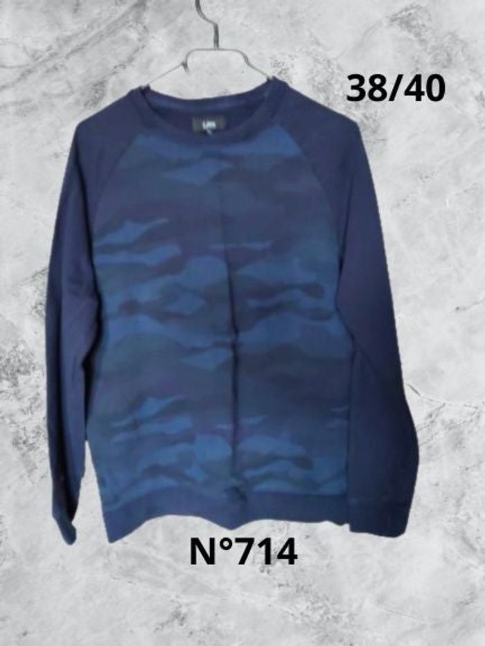 N°714 Sweat bleu T38/40. Jules.
