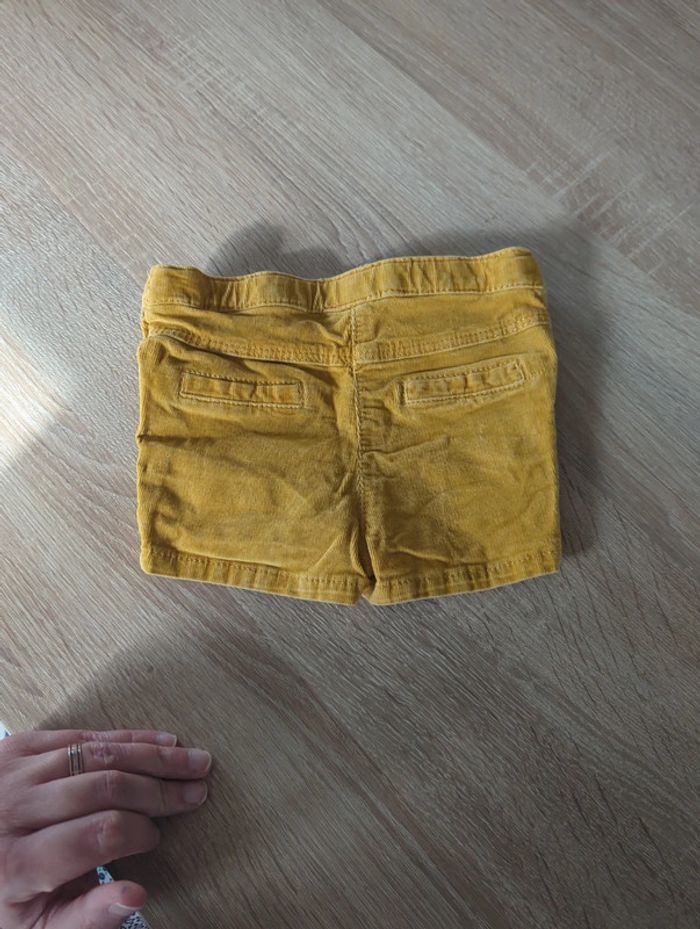 Short en velours TAO 6 mois - photo numéro 3