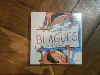 Le petit livre des blagues et rébus.