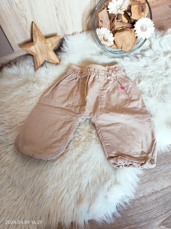 Pantalon sarouel fille 6 mois