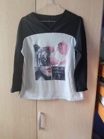 Haut femme manche longue