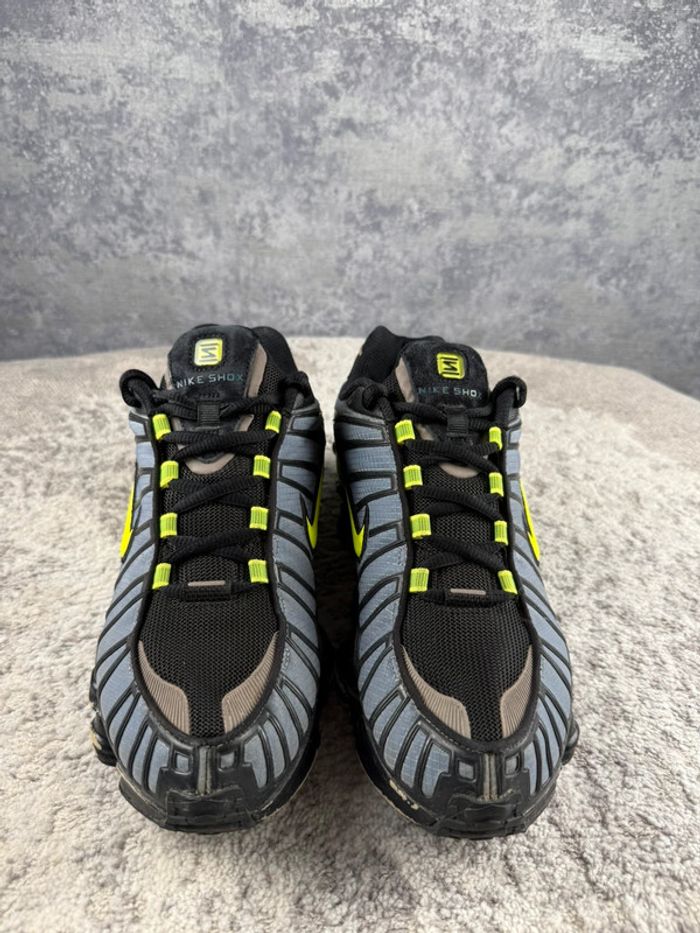 Nike Shox TL ThunderStorm - Black & Grey & Yellow - photo numéro 2