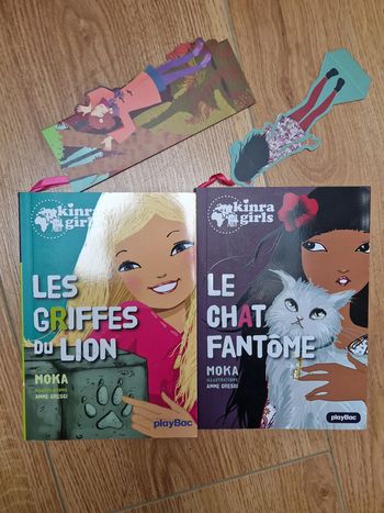 Lot de 2 livres Kinra Girls