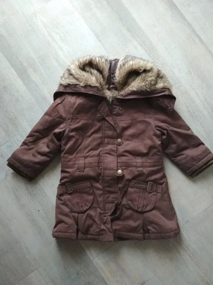 Manteau fille 3 ans