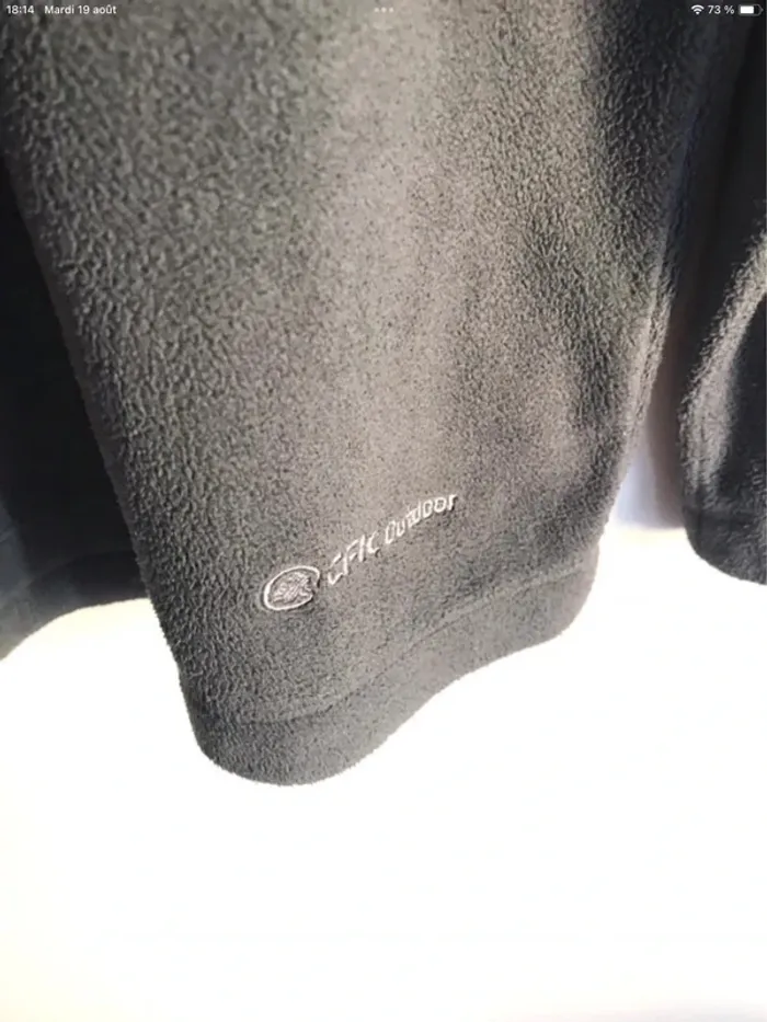 Veste polaire 10 ans grise anthracite C.F.K - photo numéro 6