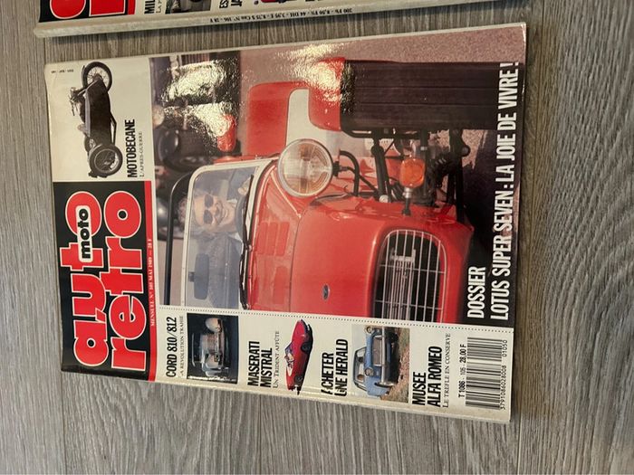 Lot 2 magazines Vintage Auto Moto Rétro Ancien - photo numéro 3