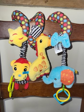 Spirale d'activité thème savane Sozzy