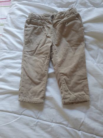 Pantalon velours bout'chou