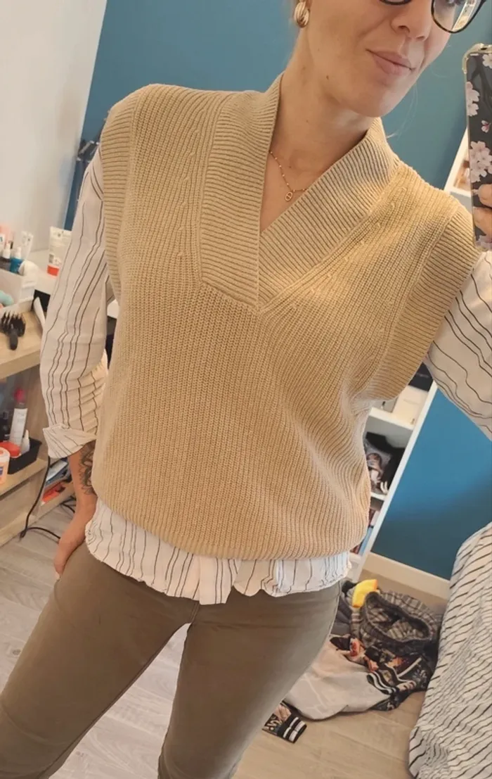 Pull sans manche - photo numéro 2