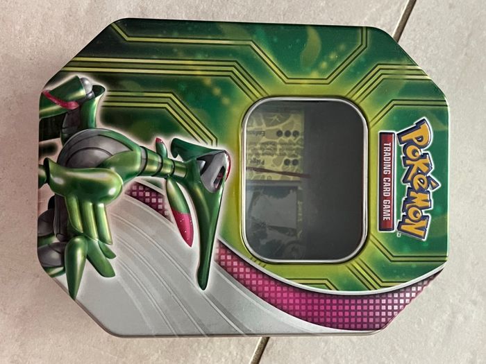Pokémon Pokebox paradoxe vert de fer tin lot carte