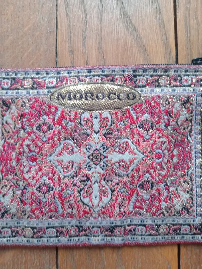 Portemonnaie femme Marocco Maroc pailleté - photo numéro 2