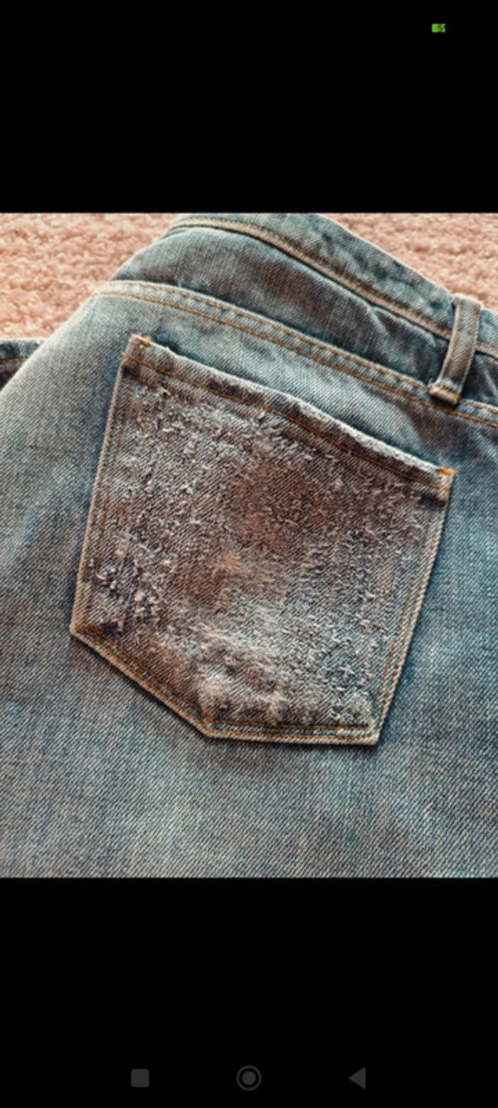 Jeans patte deph/FLARE - bleu ciel - taille 40 - neuf - photo numéro 8