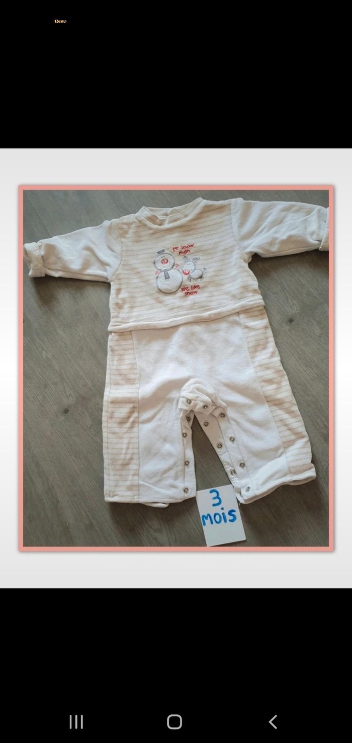 Pyjama 3mois garçon