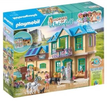 Playmobil horse of waterfall 