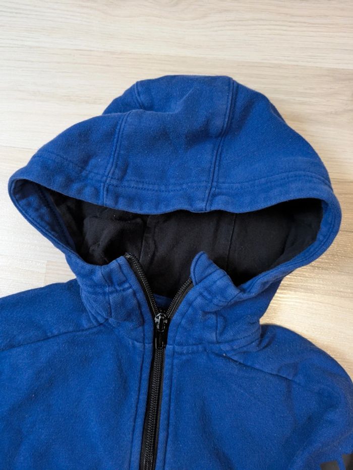 Gilet zippé avec ceapuche garçon 5-6 ans - photo numéro 4