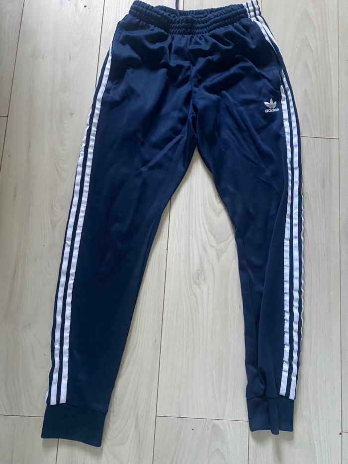 Ensemble adidas sst bleu