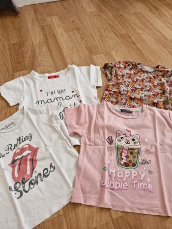 Lot t-shirts 5 ans