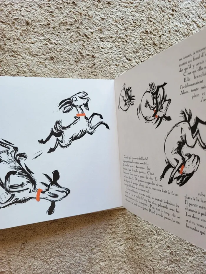 Beau livre pour enfant avec CD "La chèvre de Monsieur Seguin" mis en musique - photo numéro 10