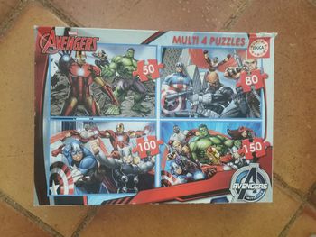 Marvel Avengers Multi 4 puzzles