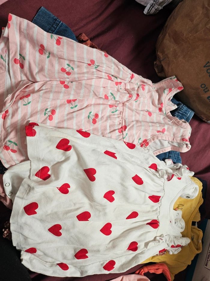 Vêtements bébé fille été 12mois / lot vêtements bébé fille
