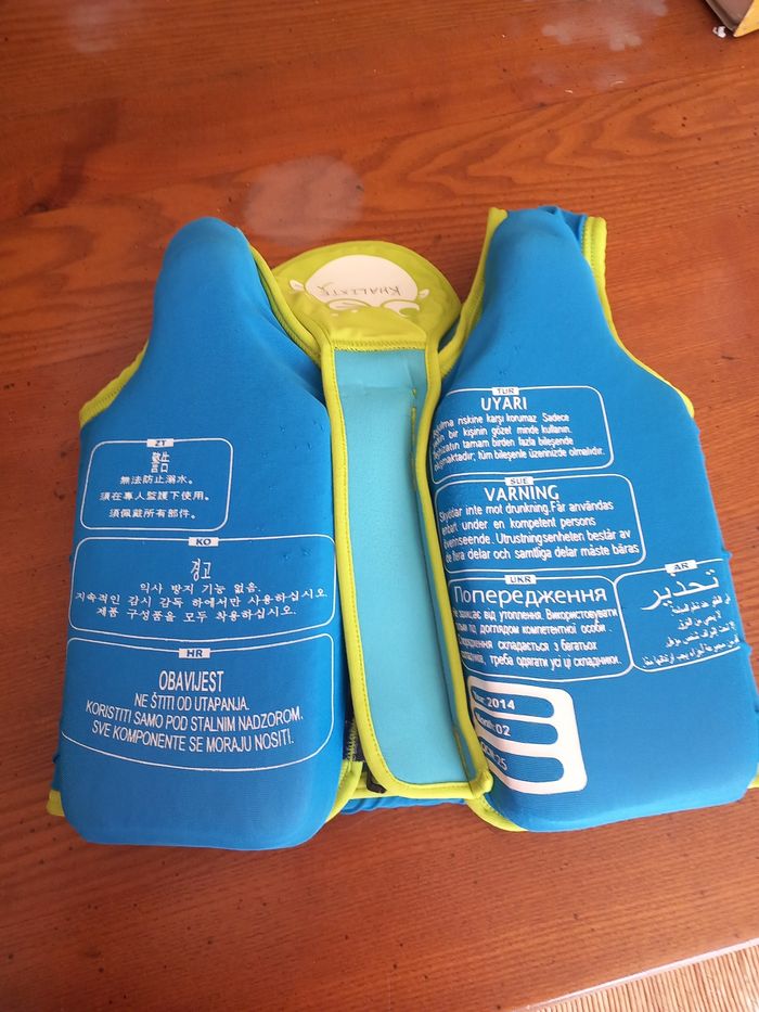 Gilet natation