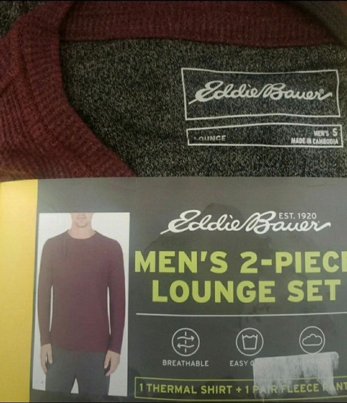 Survêtement d'intérieur Eddie Bauer taille S - photo numéro 2