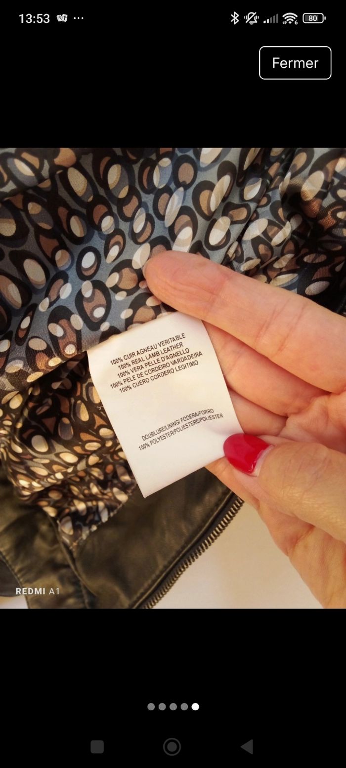 Veste en cuir - photo numéro 5