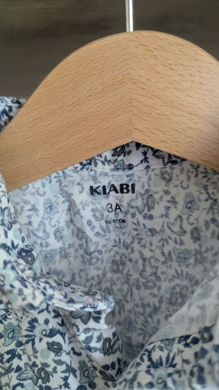Chemise garçon fleurie _ Kiabi _ Taille 3ans - photo numéro 4