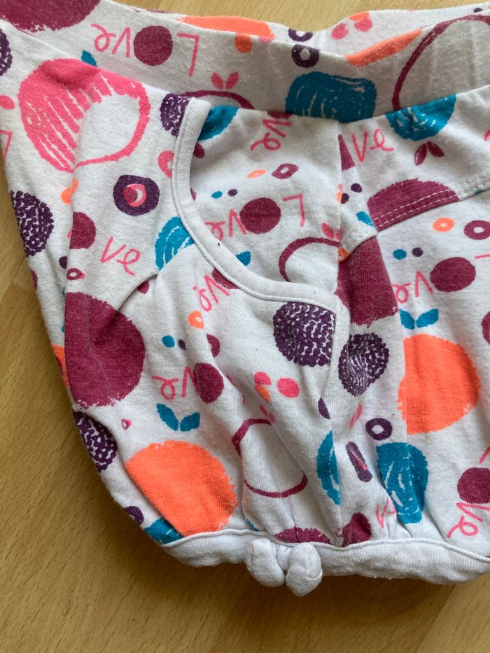 short bloomer imprimé fruits fille  23 mois - photo numéro 3